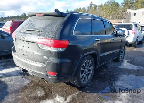 2017 Jeep Grand Cherokee Overland 4X4 from USA, damaged, VIN 1C4RJFCG8HC835645